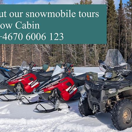 Lapland Snow Cabin Masugnsbyn ภายนอก รูปภาพ