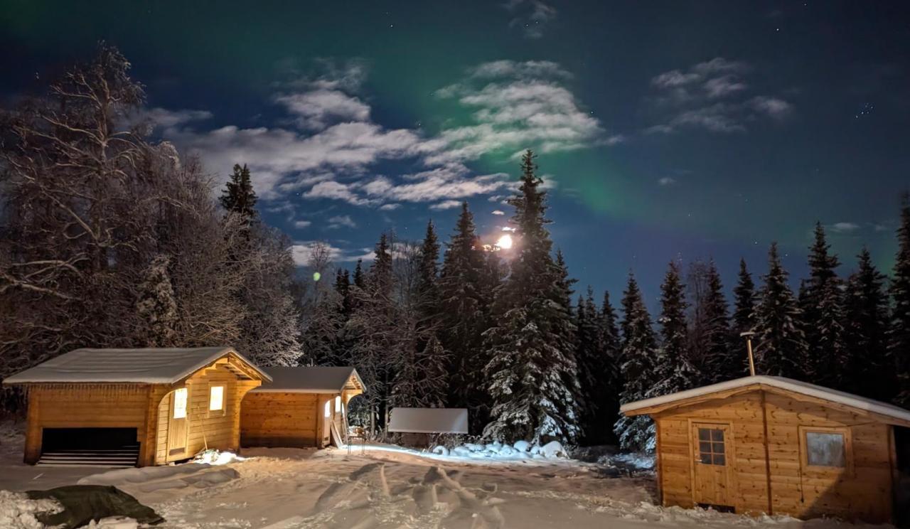 Lapland Snow Cabin Masugnsbyn ภายนอก รูปภาพ