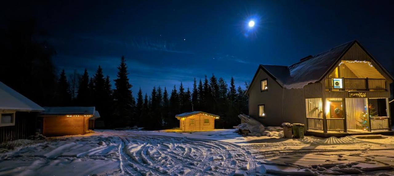 Lapland Snow Cabin Masugnsbyn ภายนอก รูปภาพ