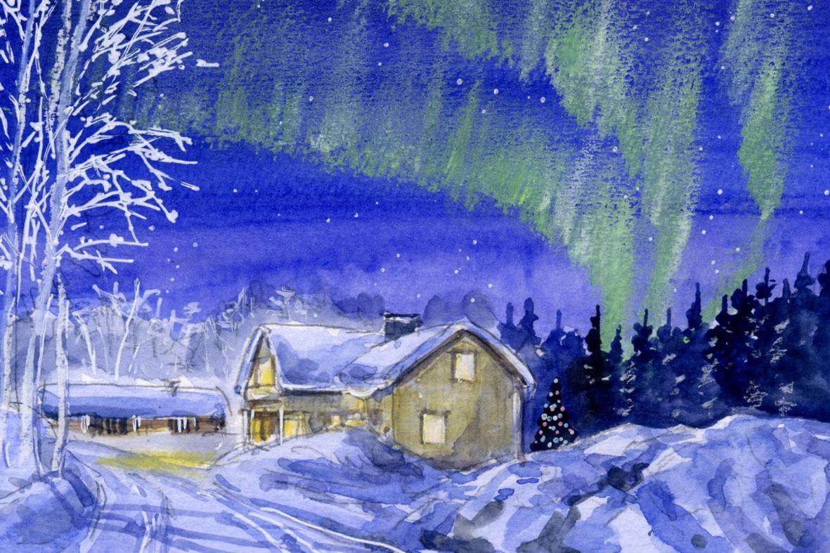 Lapland Snow Cabin Masugnsbyn ภายนอก รูปภาพ