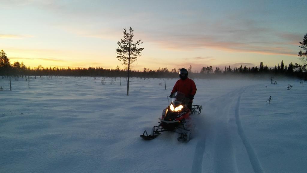 Lapland Snow Cabin Masugnsbyn ภายนอก รูปภาพ