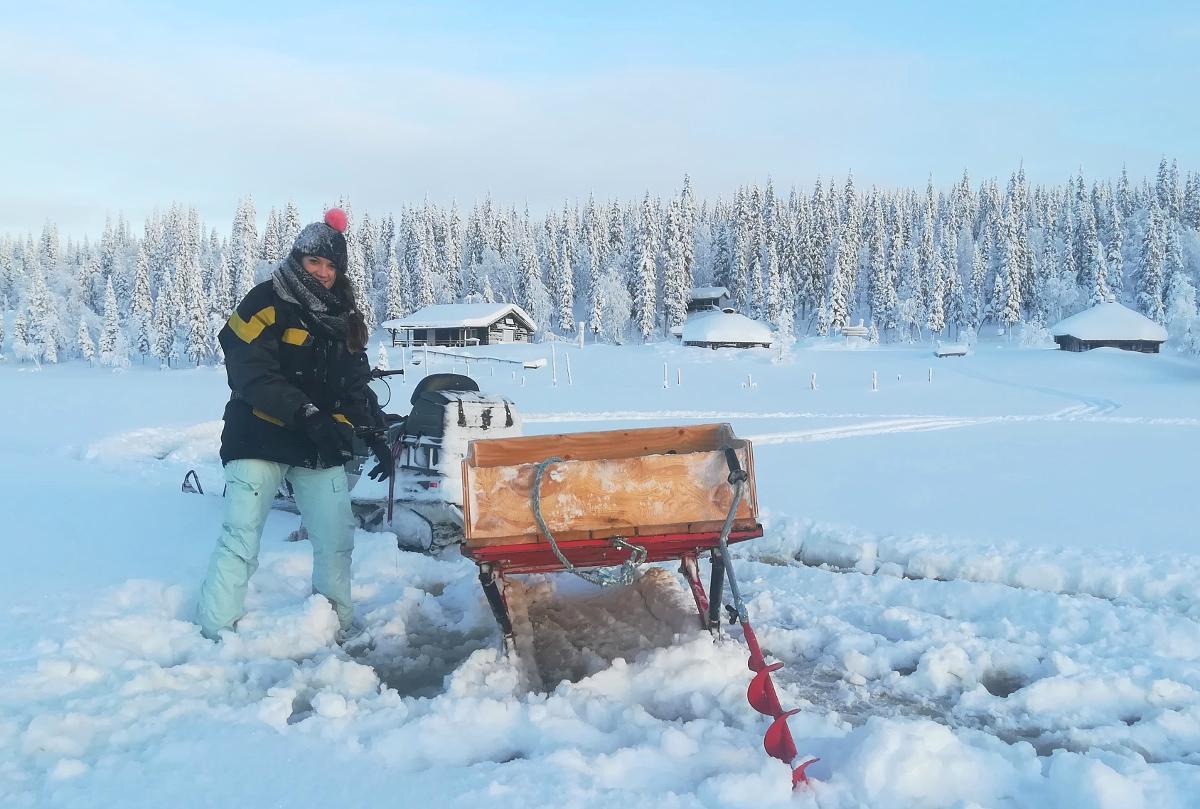Lapland Snow Cabin Masugnsbyn ภายนอก รูปภาพ