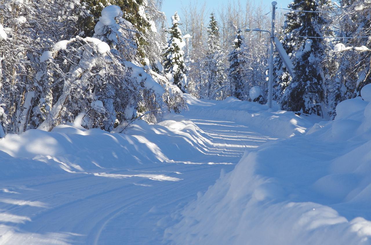 Lapland Snow Cabin Masugnsbyn ภายนอก รูปภาพ
